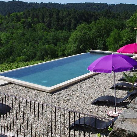 Hôtel La Haute Maurelle à Joannas Extérieur photo